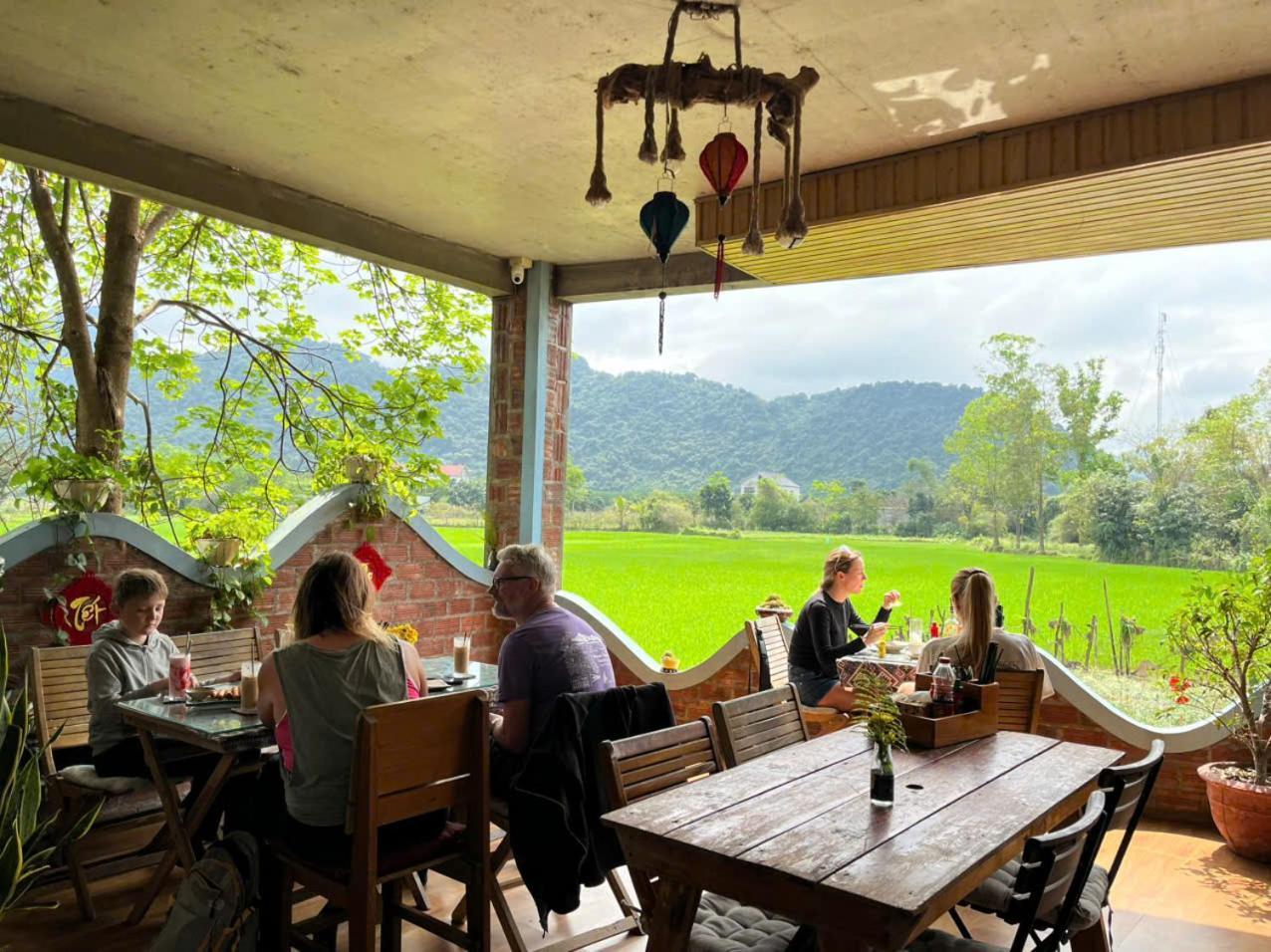 An An Homestay Bungalow Phong Nha Zewnętrze zdjęcie